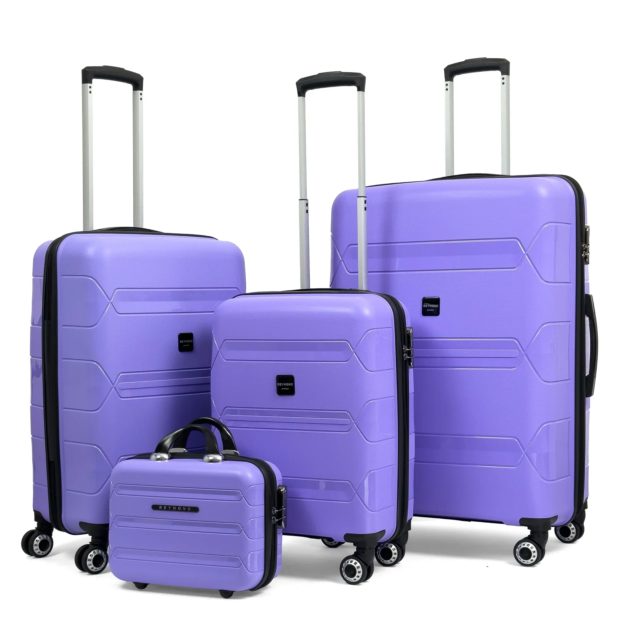 Валіза Reymond PP011-S поліпропілен з розширенням на 4-х подвійних колесах S 50/10 л - фото 3 Валіза Reymond PP011-S поліпропілен з розширенням на 4-х подвійних колесах S 50/10 л - фото 3