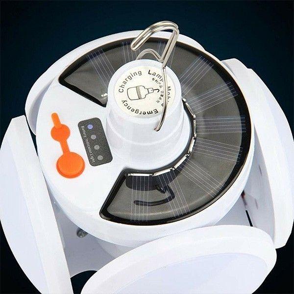 Лампа акумуляторна на сонячній батареї заряджається від USB (1816132223) - фото 4 Лампа акумуляторна на сонячній батареї заряджається від USB (1816132223) - фото 4