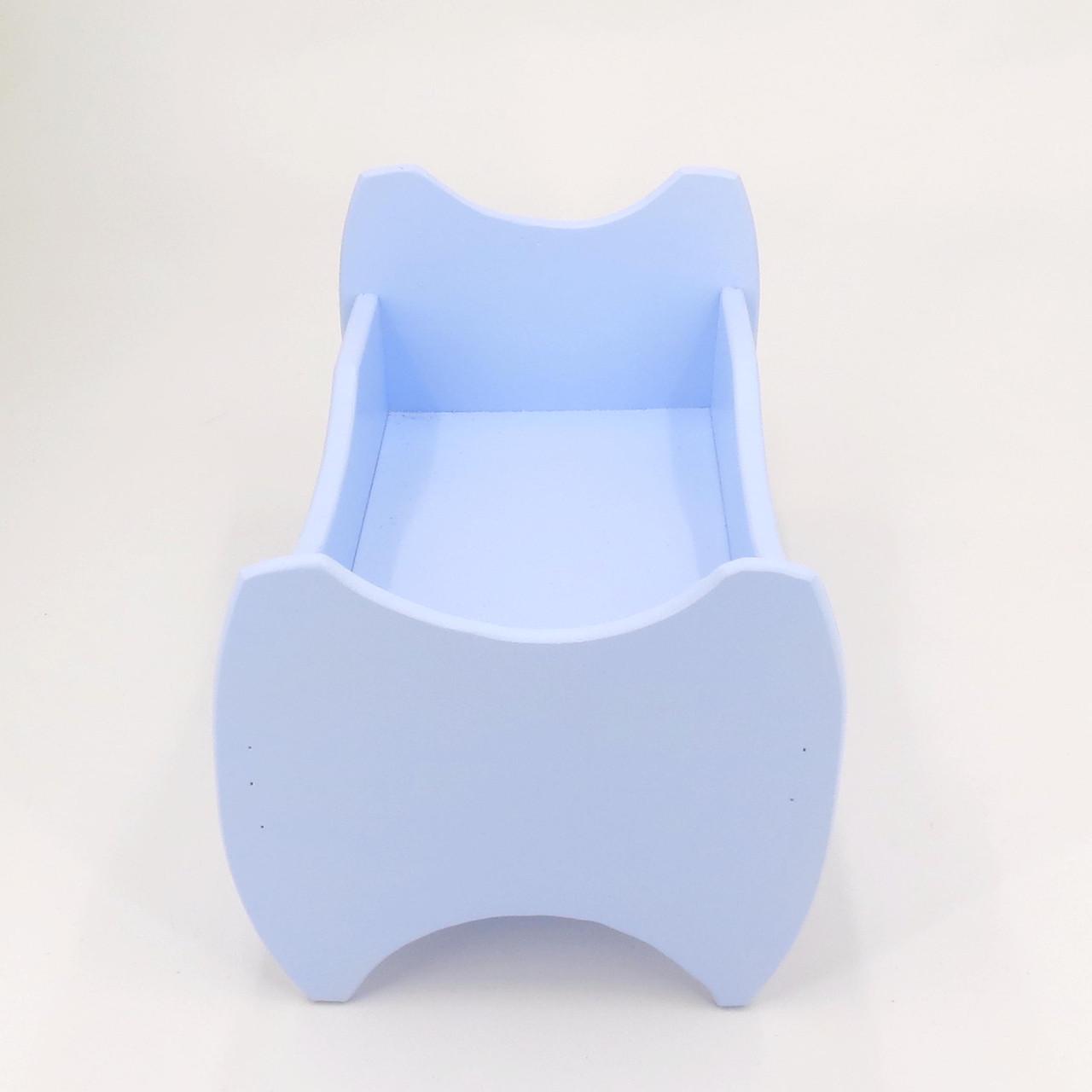 Кровать для кукол из дерева Жасмин Ирис (КРТ-000752) - фото 6