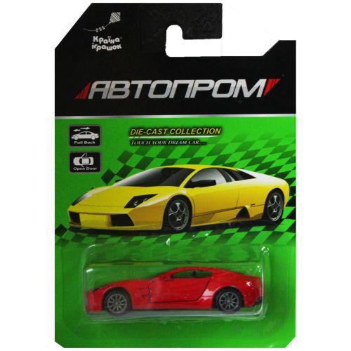 Машина металлическая Aston Martin 4х2х8 см Red (197210)