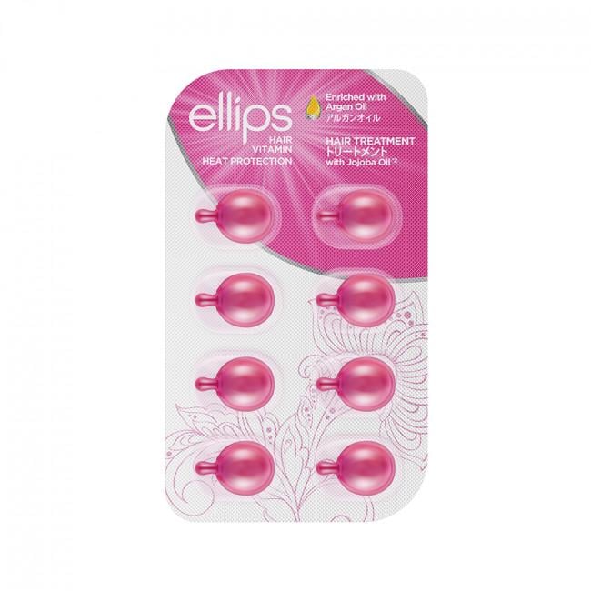 Олія для волосся Ellips Hair Vitamin Treatment Терапія з олією жожоба 8х1 мл (8993417200021)