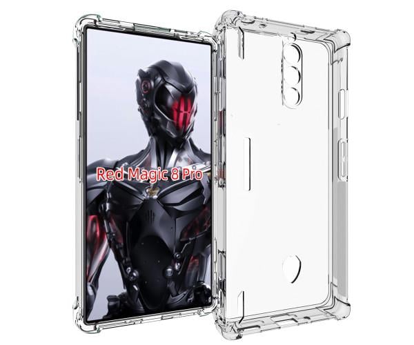 Чехол Silicone Case для ZTE Nubia Red Magic 8 Pro / 8S Pro / 8S Pro Plus, Transparent