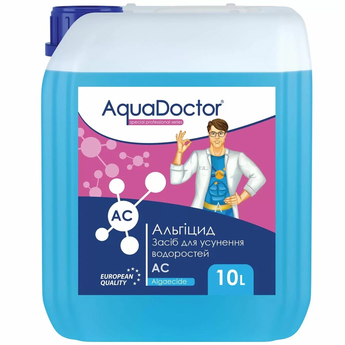 Альгіцид для басейну AquaDoctor AC 10 л