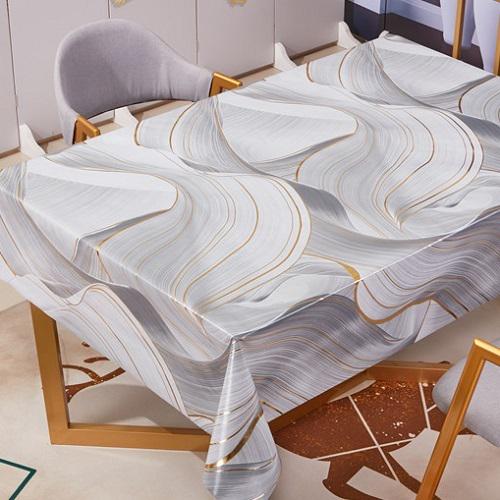 Клеенка Stenson Марсель глянцевая MA-4792 1,37x20 м с принтом на тканевой основе (11066629)