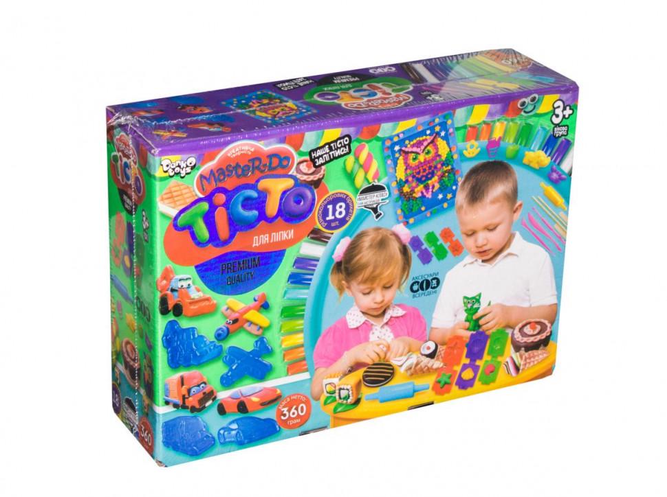 Набір для творчості тісто для ліплення Danko Toys Master Do 7782 18 кольорів (RLT14452)