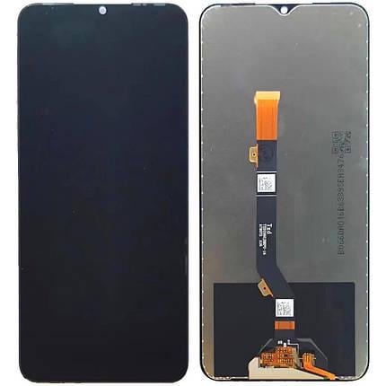 Дисплей для Tecno Spark 9 Pro KH7n із сенсорним склом Чорний (33476000005014)