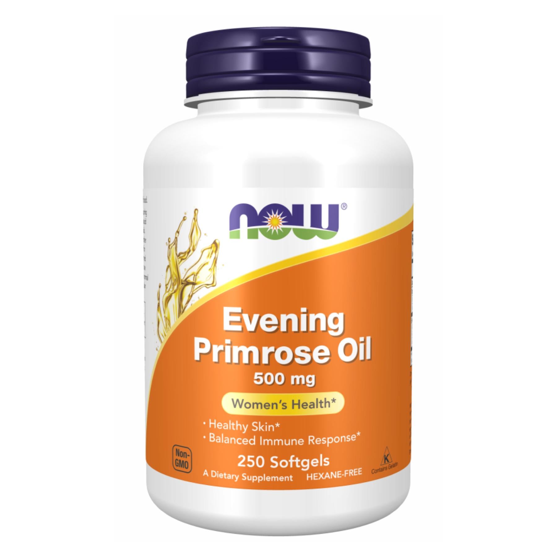 Натуральная добавка Evening Primrose 500 mg 250 sgels (2022-10-2378)