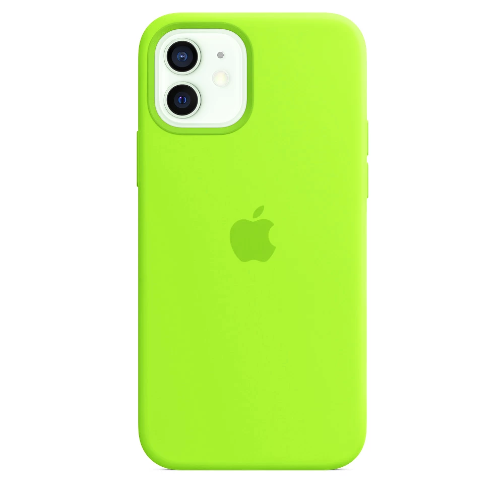 Силиконовый Чехол Накладка Silicone Case для iPhone 12 Mini Shiny Green