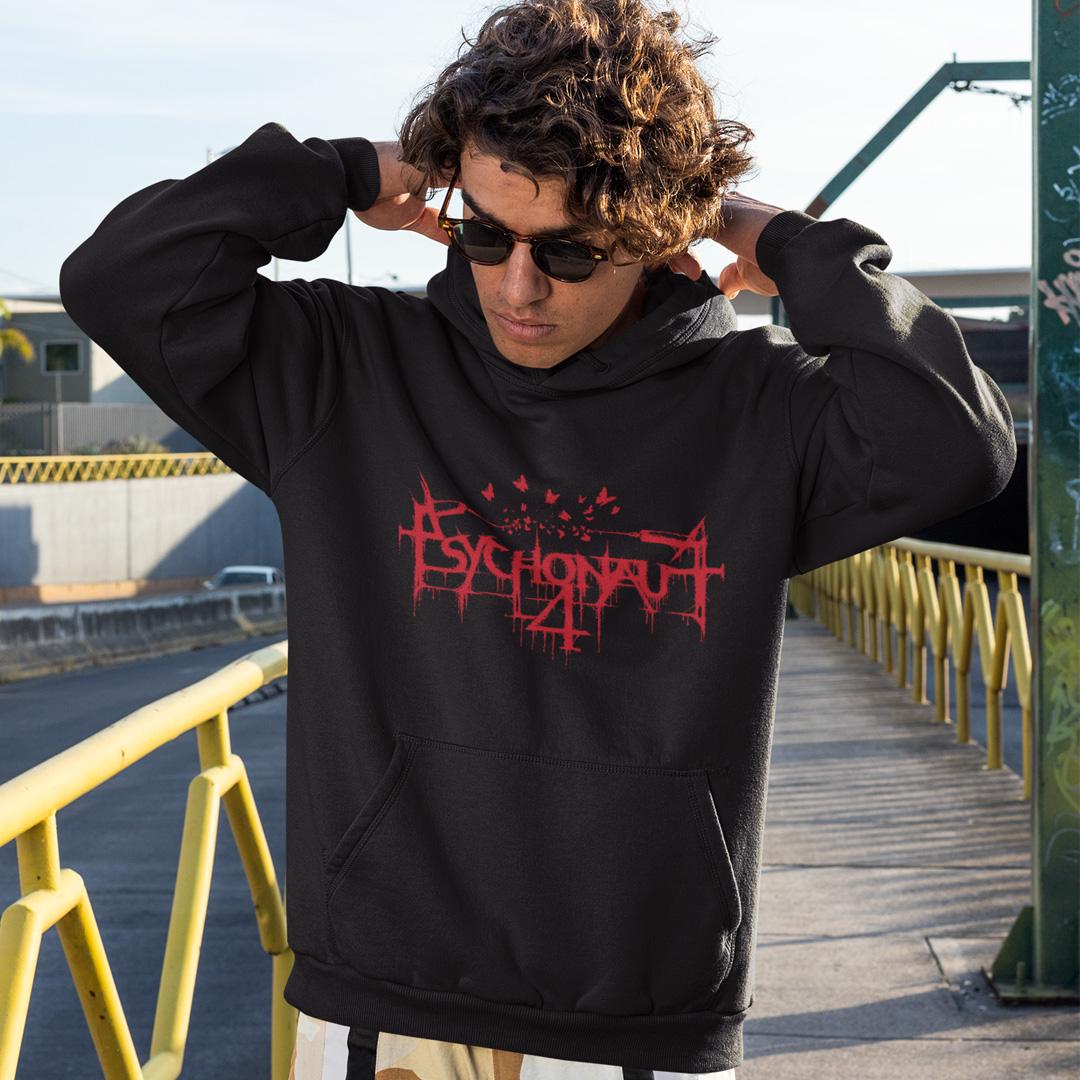 Худи флисовый унисекс Psychonaut 4 Beautyfall 2020 XL Черный (00000004217)