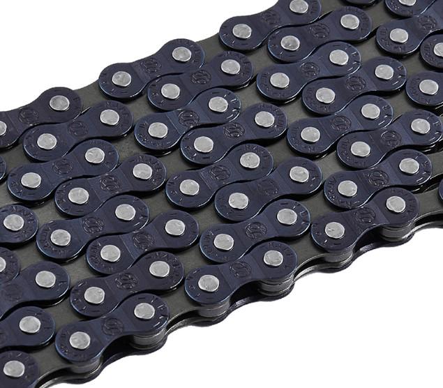 Цепь на велосипед GREY'S 6-7 скоростей 1/2«x3/32» 116 звеньев S50 Navy blue/Brown (GR24206) Цепь на велосипед GREY'S 6-7 скоростей 1/2«x3/32» 116 звеньев S50 Navy blue/Brown (GR24206)