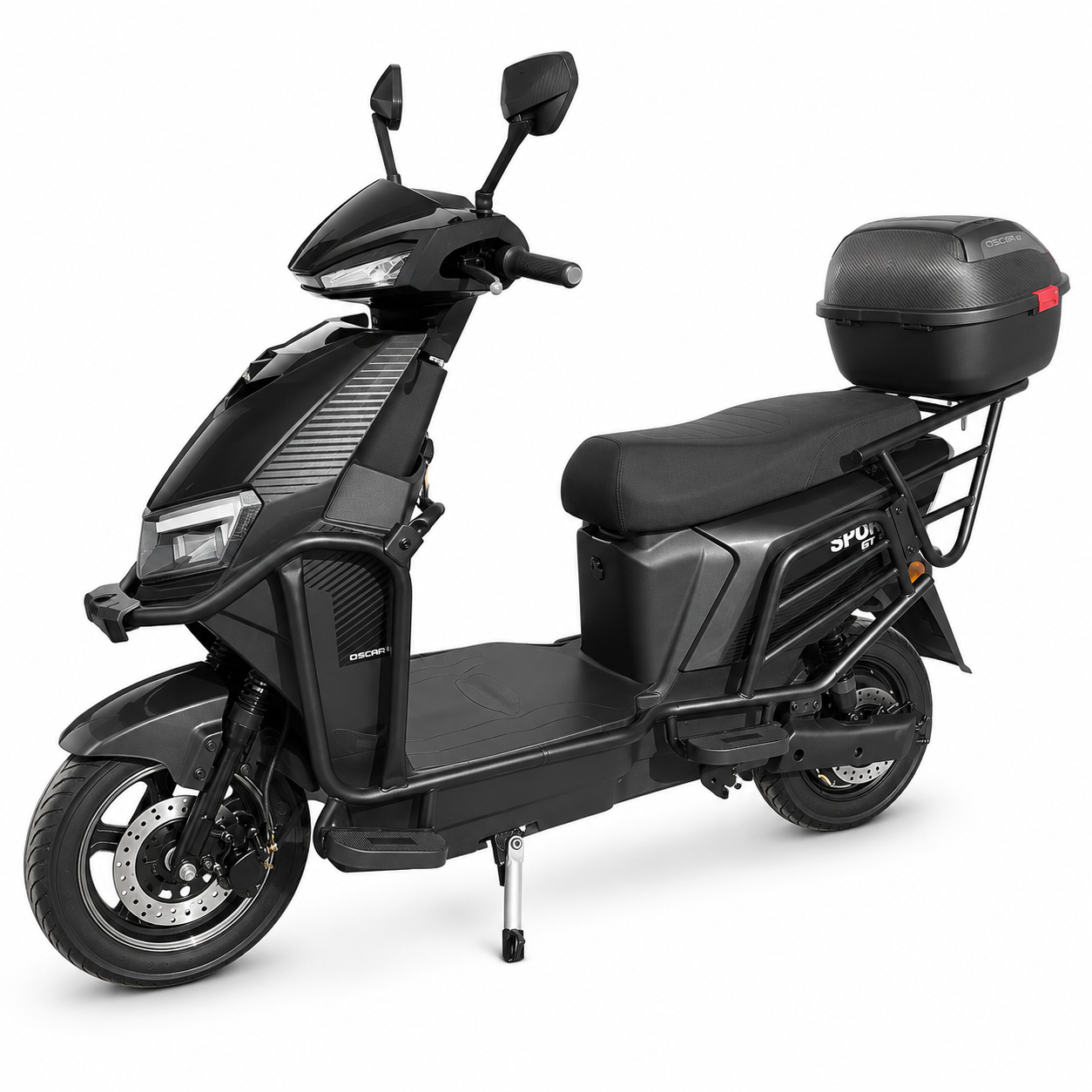 Электроскутер Oscar Sport GT-21 2500W 72V 30Ah LiFePO4 двухместный городской (35867784)