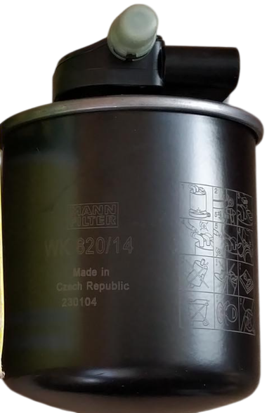 Фильтр топливный MANN WK820/14 MERCEDES 1.8-3.5CDI 10 -> (3085935688) Фильтр топливный MANN WK820/14 MERCEDES 1.8-3.5CDI 10 -> (3085935688)