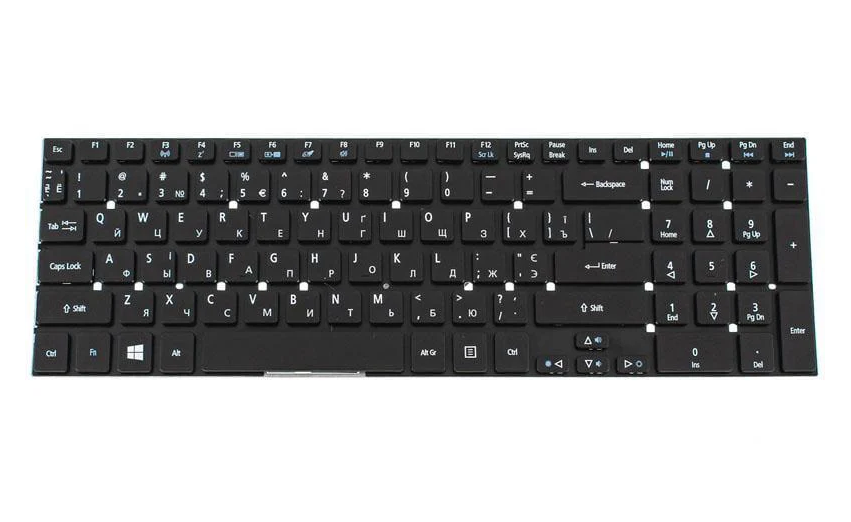 Клавиатура для ноутбука Acer Packard Bell ENTG81BA Черный (163493)