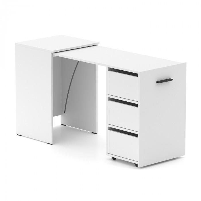 Стол-трансформер Knap Hobana Box 3 World 140х50х75 см Белый (S201030101) - фото 1