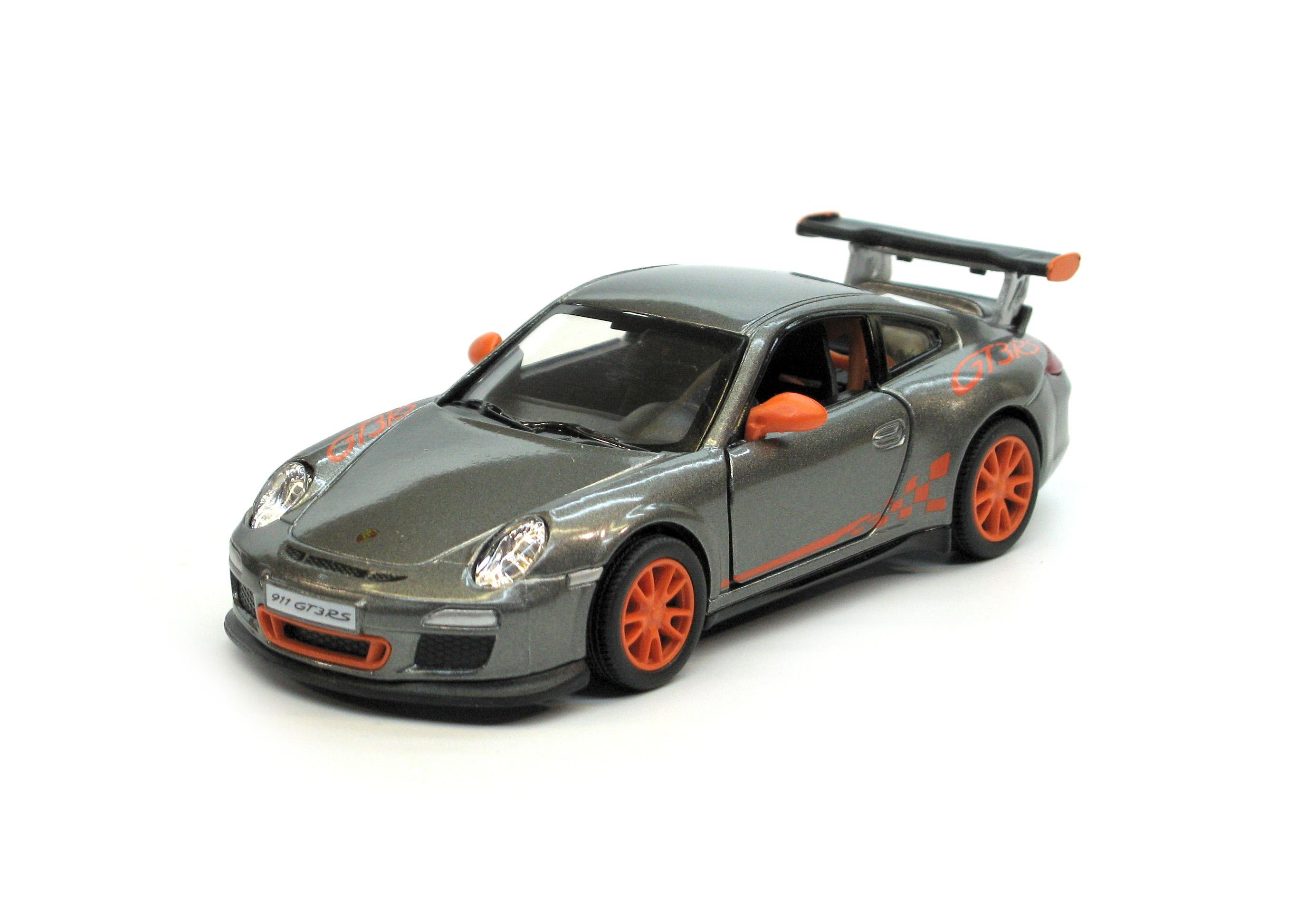 Машина металлическая KT5352W Porsche 911 GT3 RS 2010 (KT5352W Grey)