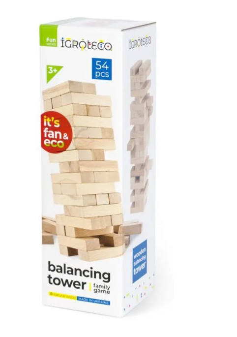 Игра настольная Igroteco Башня-балансир (SR-113-N-872)
