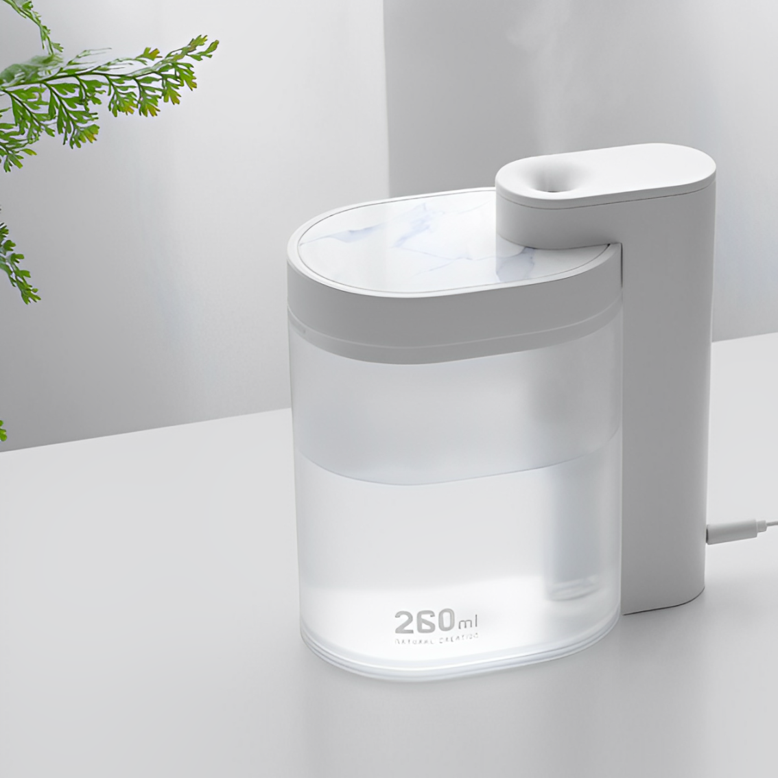 Увлажнитель воздуха Sothing Geometry Humidifier настольный для дома с резервуаром DSHJ-H-002 260 мл White (001065) - фото 9 Увлажнитель воздуха Sothing Geometry Humidifier настольный для дома с резервуаром DSHJ-H-002 260 мл White (001065) - фото 9