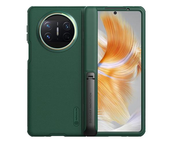 Чехол накладка Nillkin Super Frosted Shield Fold для Huawei Mate X3 Зеленый