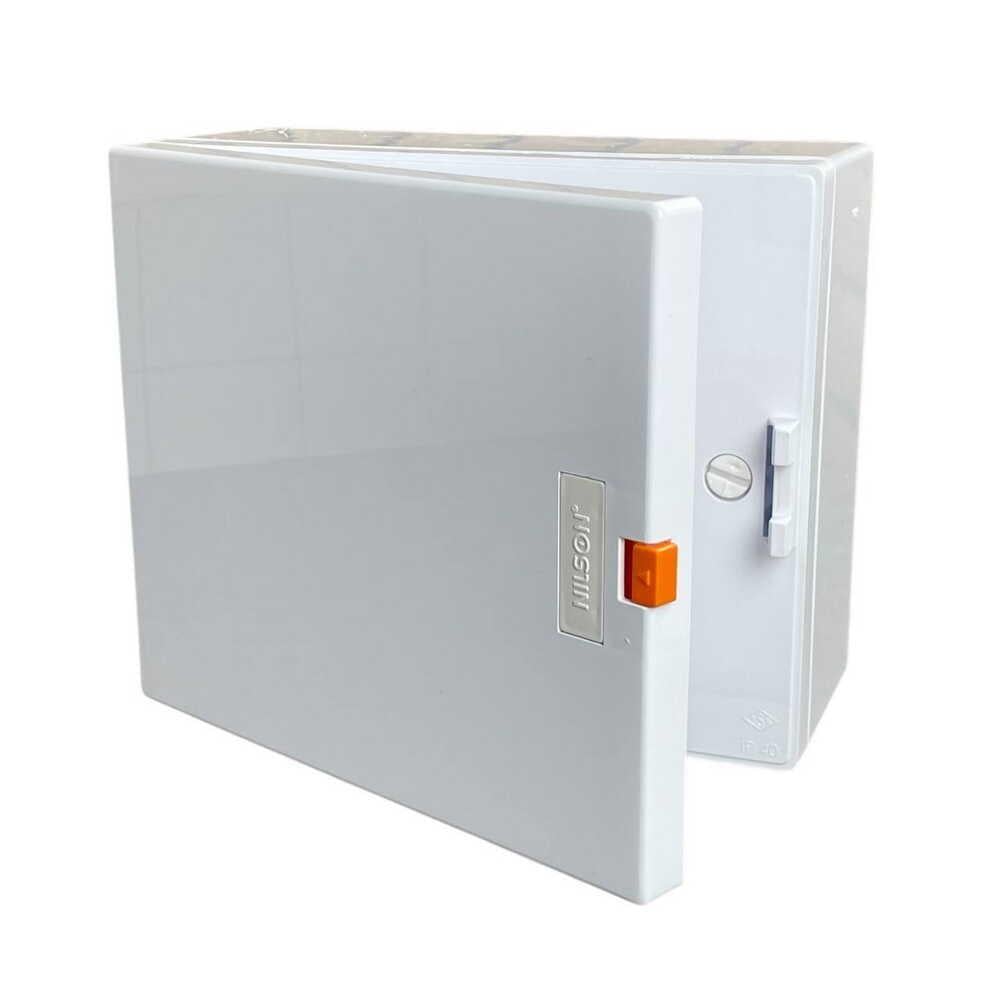 Бокс зовнішній пластиковий Nilson Quantum на 6 модулів Білий (32881106)