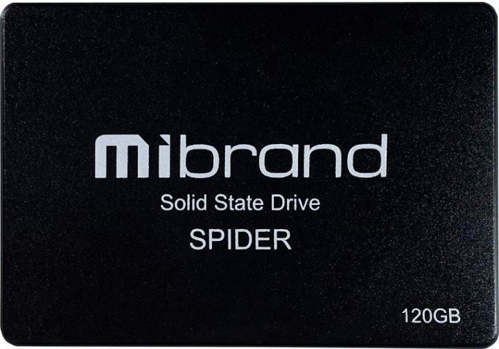 Твердотільний накопичувач SSD Mibrand Spider 120 Gb SATAIII 3D TLC 550/460 MB/s (MI2.5SSD/SP120GBST)