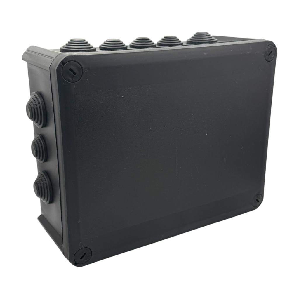 Коробка распределительная Neomax NX1148 наружная герметичная 240х190х95 мм IP66 Черный