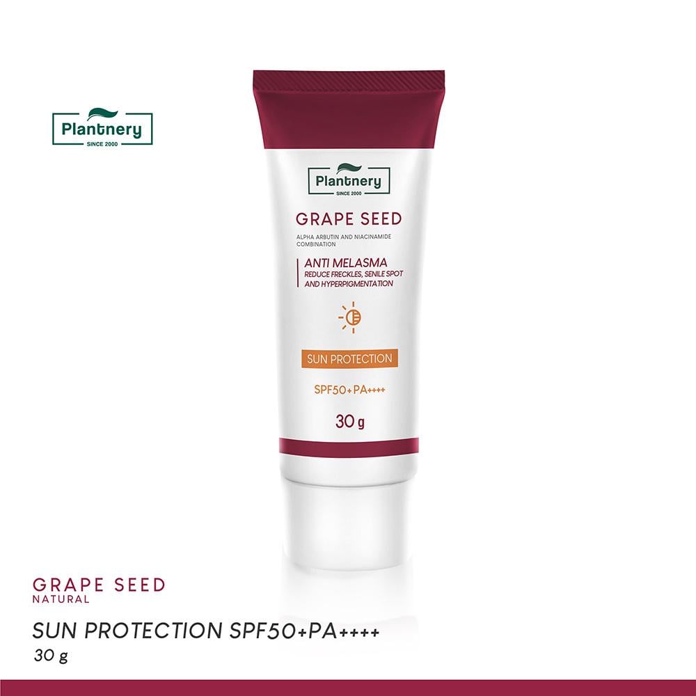 Крем для лица солнцезащитный Plantnery Grape Seed Anti-Melasma SPF 50+PA++++ 30 мл (100153) - фото 2