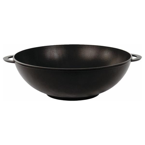 Сковорода Биол Wok с антипригарным покрытием и двумя ручками 28 см Черный (2803P)