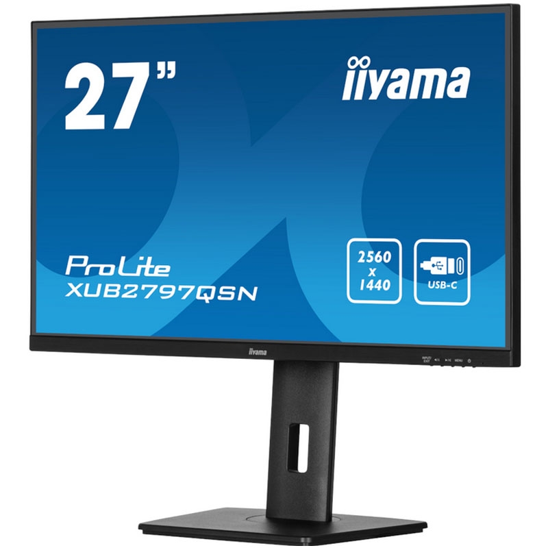 Монитор Iiyama XUB2797QSN-B2 безрамочный IPS 2560x1440 QHD 27" (tf577) - фото 6 Монитор Iiyama XUB2797QSN-B2 безрамочный IPS 2560x1440 QHD 27" (tf577) - фото 6