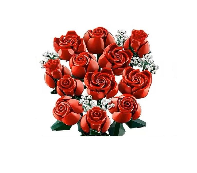 Конструктор Букет Троянд 822 деталі Червоний (383) Конструктор Букет Троянд 822 деталі Червоний (383)
