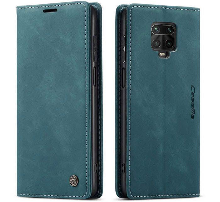 Чехол книжка с магнитом CaseMe на Xiaomi Redmi Note 9S Sea Green (15546-56)