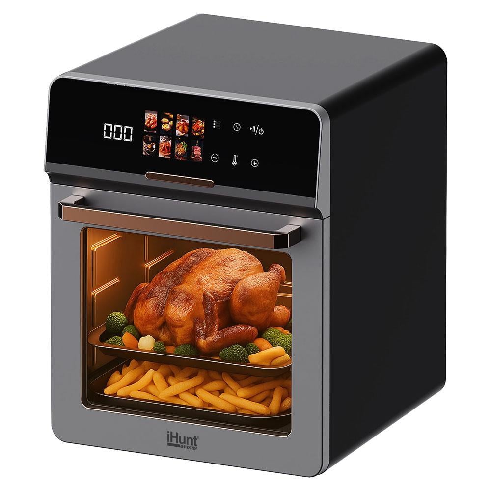 Аэрофритюрница iHunt Bro Air Fryer Oven сенсорная без масла 18 л 1800 Вт (Oven18L) Аэрофритюрница iHunt Bro Air Fryer Oven сенсорная без масла 18 л 1800 Вт (Oven18L)