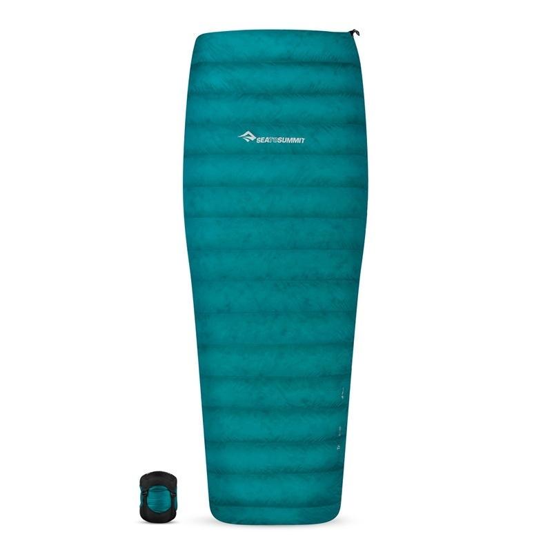 Спальный мешок Sea to Summit Traveller TRII Regular Left Zip Teal (STS ATR2-R-TL) - фото 2