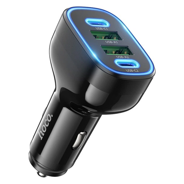 Адаптер питания автомобильный 72W – 2 USB/2 Type-C (000574987) Адаптер питания автомобильный 72W – 2 USB/2 Type-C (000574987)