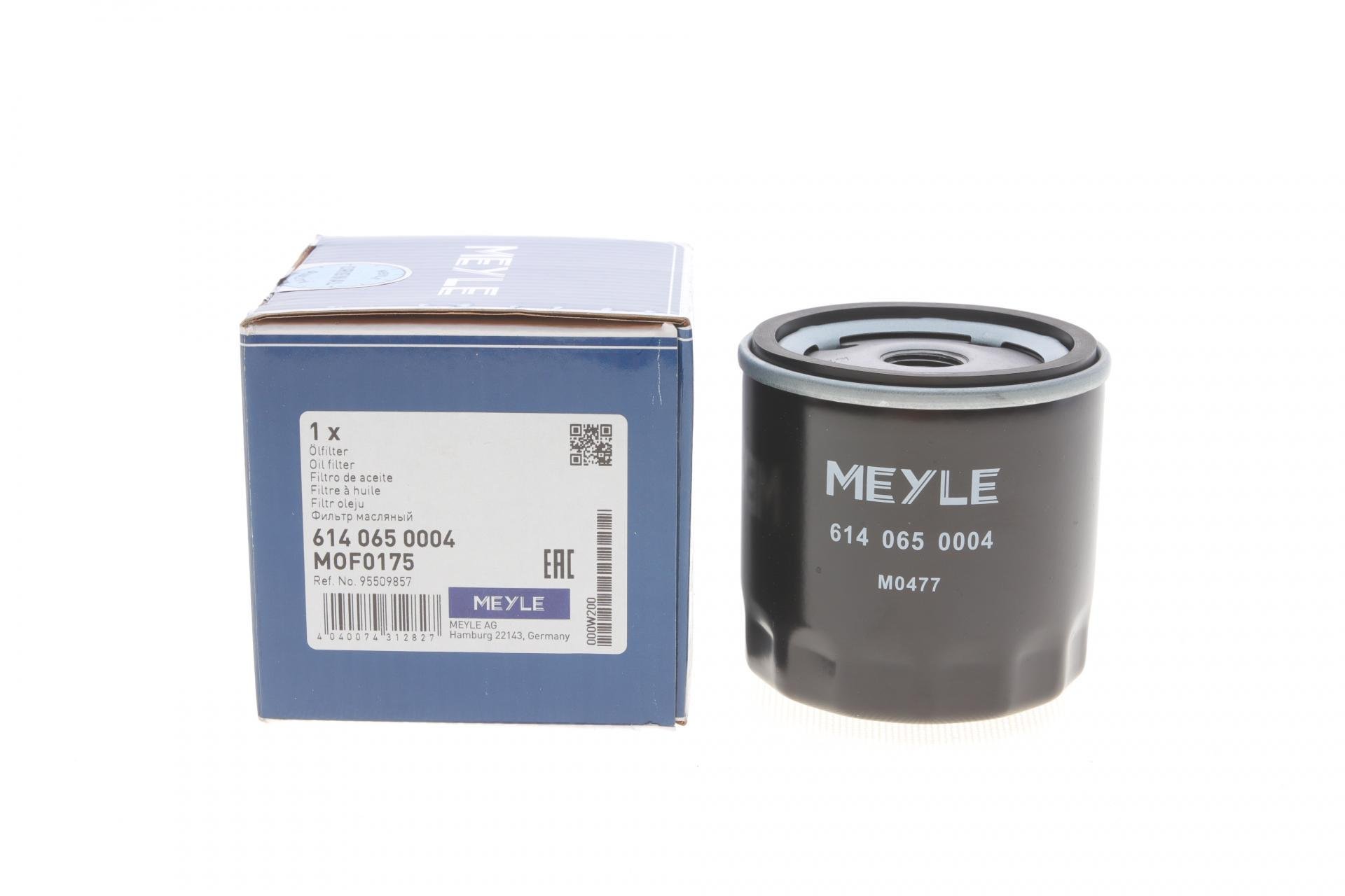 Фільтр масляний Meyle для Opel 85-benzin- (614 065 0004)