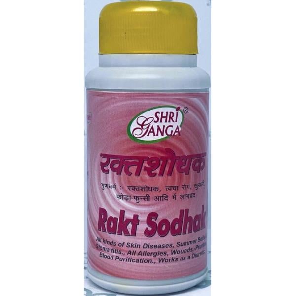 Смесь экстрактов Shri Ganga Rakt Sodhak 200 таблеток (000021063)