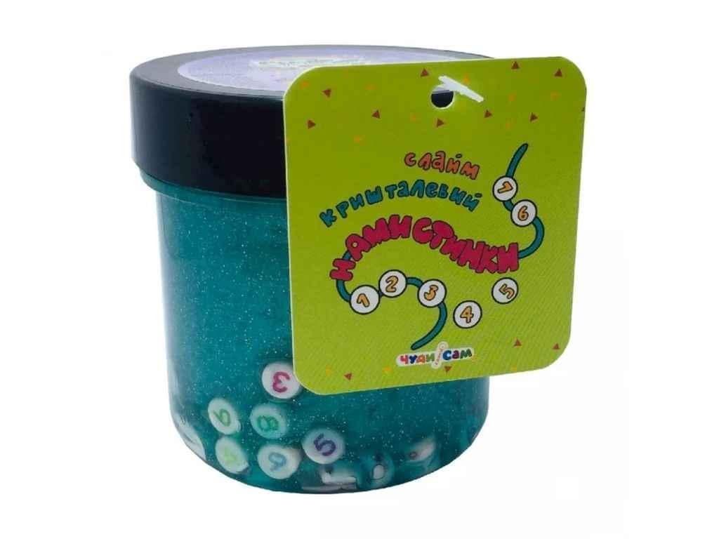 Слайм Чуди Сам кристальный Намисники перламутровый 125 г Изумрудный (929167)