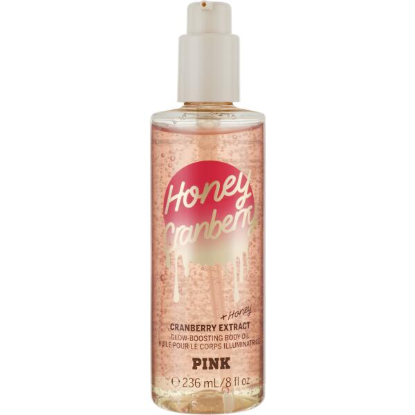 Масло для тела парфюмированное Victoria's Secret Pink Honey Cranberry glow boosting body oil 236 мл (1728412587)