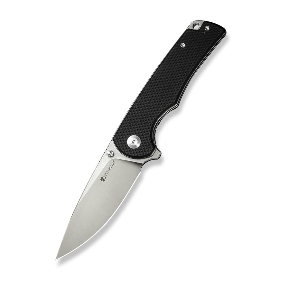 Туристичний ніж кишеньковий складаний Sencut Praktisk S24019-1 Black (54817)