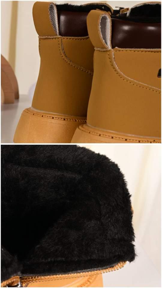 Ботинки детские Red Sun зимние р. 35 Коричневый (30668612) - фото 5 Ботинки детские Red Sun зимние р. 35 Коричневый (30668612) - фото 5