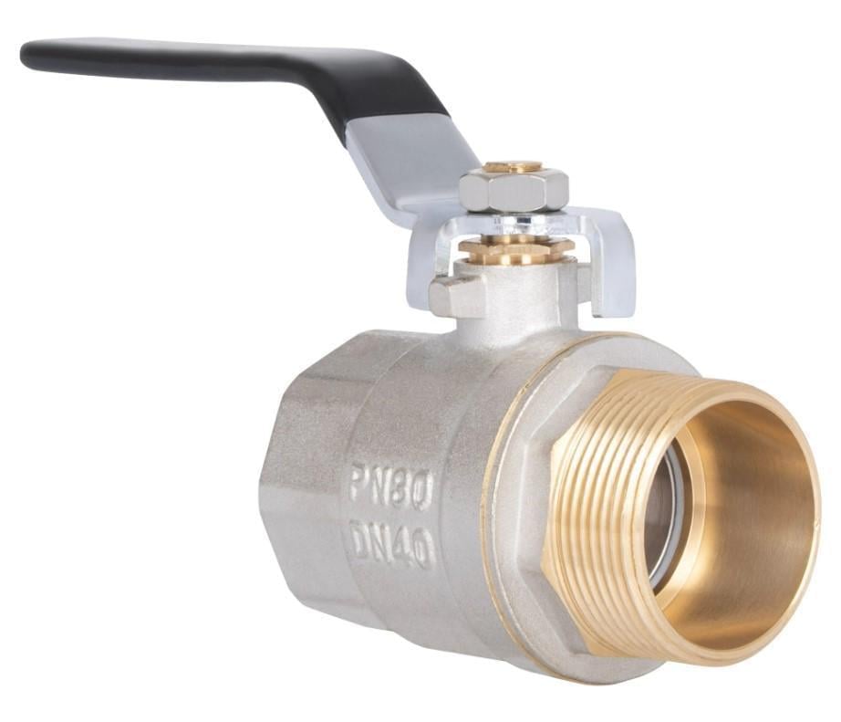 Кран кульовий Thermo Alliance Base 1 1/2" ВЗ прямий PN30 важіль (SD605W40)