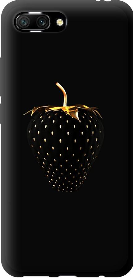 Чехол на Huawei Honor 10 Черная клубника (3585b-1496-42517)