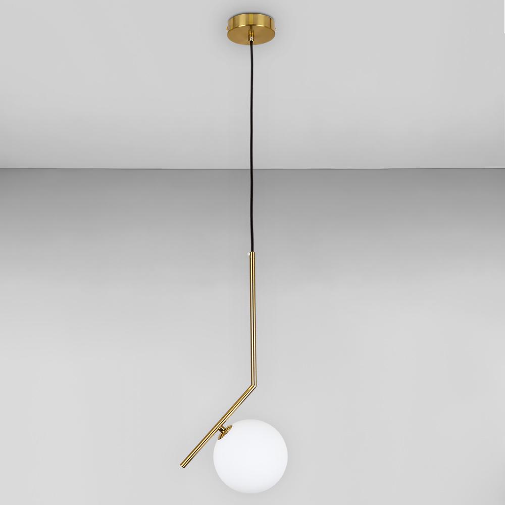 Люстра подвесная Light House LS-18628-1 BRZ/WH Бронзовый/Белый