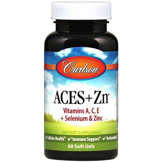 Витаминно-минеральный комплекс Carlson Labs Aces + Zn 60 Soft Gels
