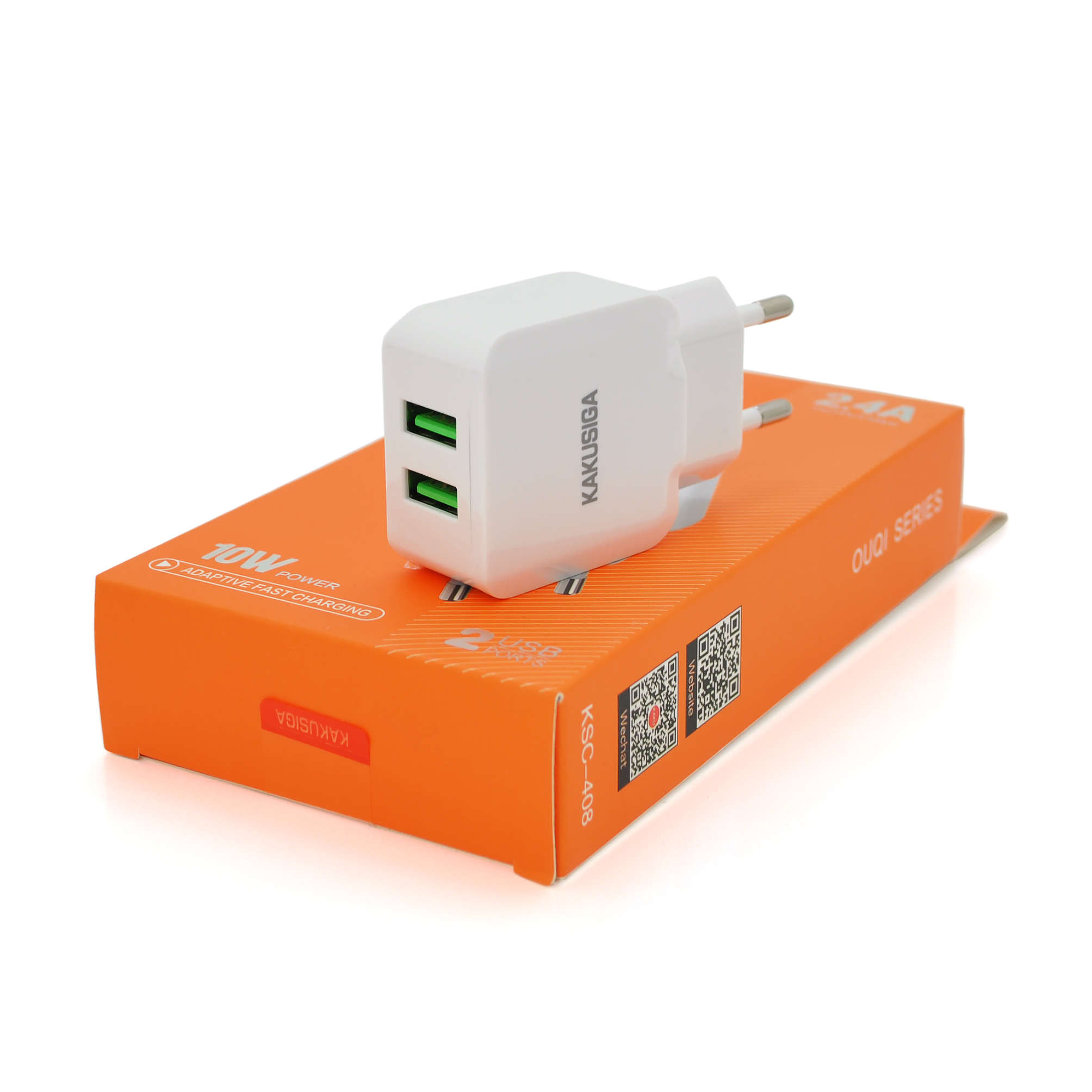Зарядное устройство для iKaku KSC-408 OUQI 2xUSB 2,4A (26441812)