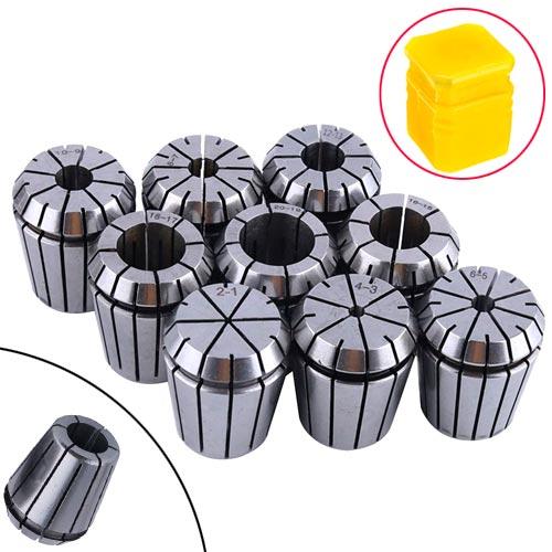 Набор цанг ER32 для станка с ЧПУ 2-20 мм 9 шт. (5400) - фото 3 Набор цанг ER32 для станка с ЧПУ 2-20 мм 9 шт. (5400) - фото 3