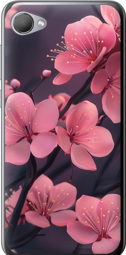 Чохол на HTC Desire 12 Пурпурова сакура (6075u-1476-42517)