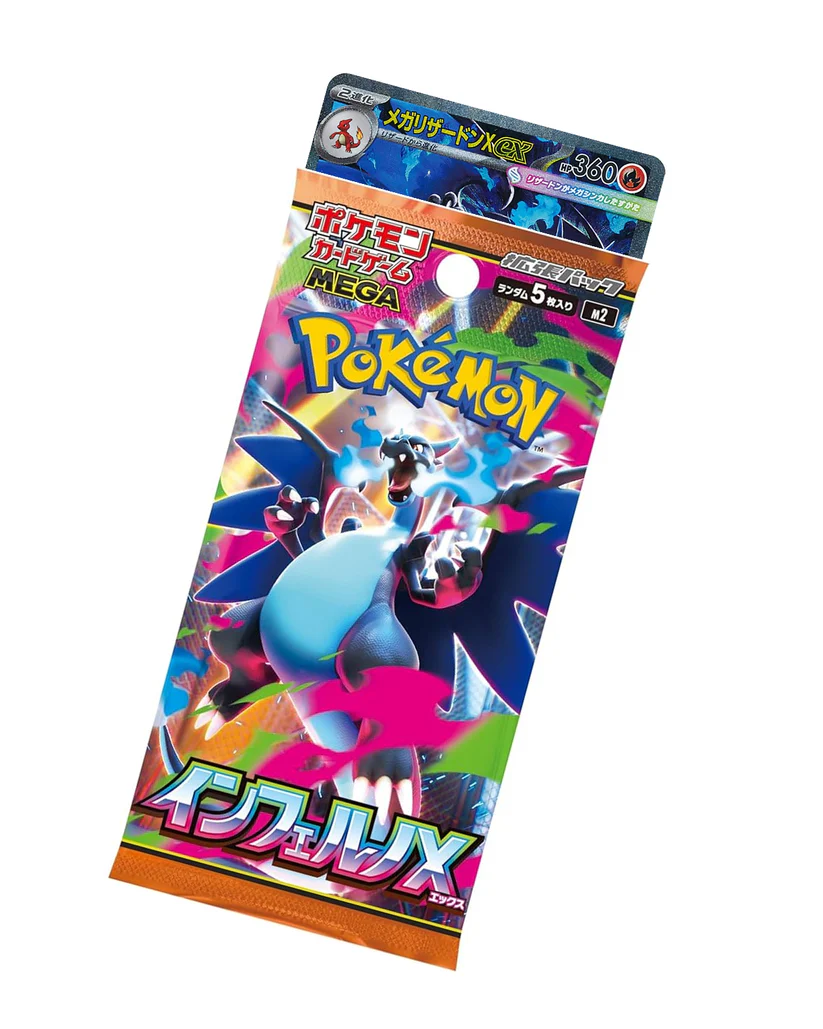 ᐉ Бустер-пак Pokemon TCG Mega Inferno X японская версия (POK-M2