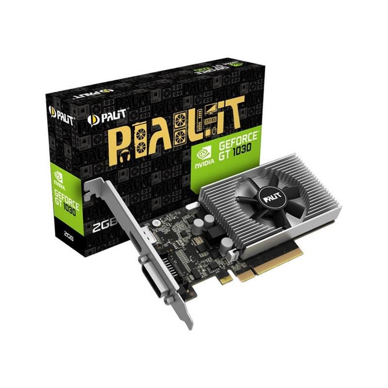 Видеокарта Palit GeForce GT 1030 2GB GDDR4 (NEC103000646-1082F) - фото 2