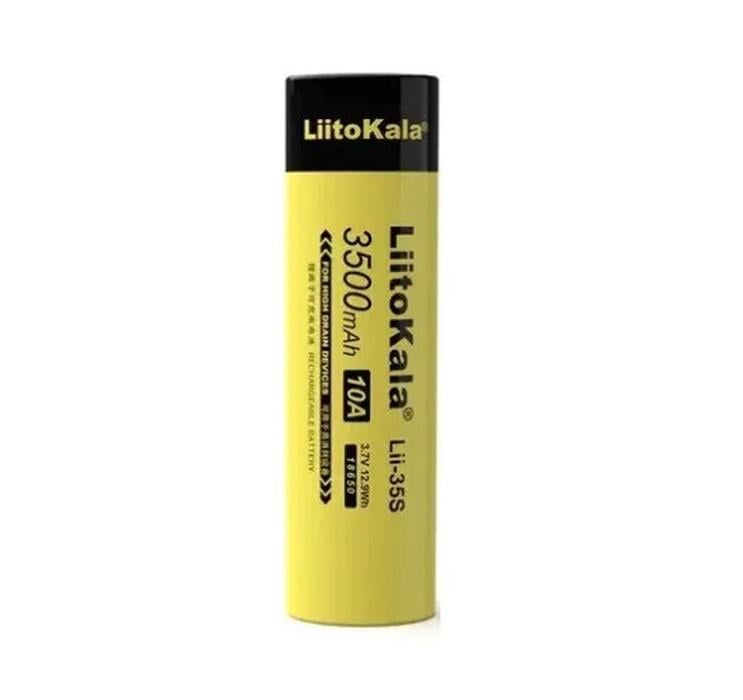 Акумулятор LiitoKala Lii-35S 18650 Li-ion 3,7V 3000 mAh з захистом (2000996602200)