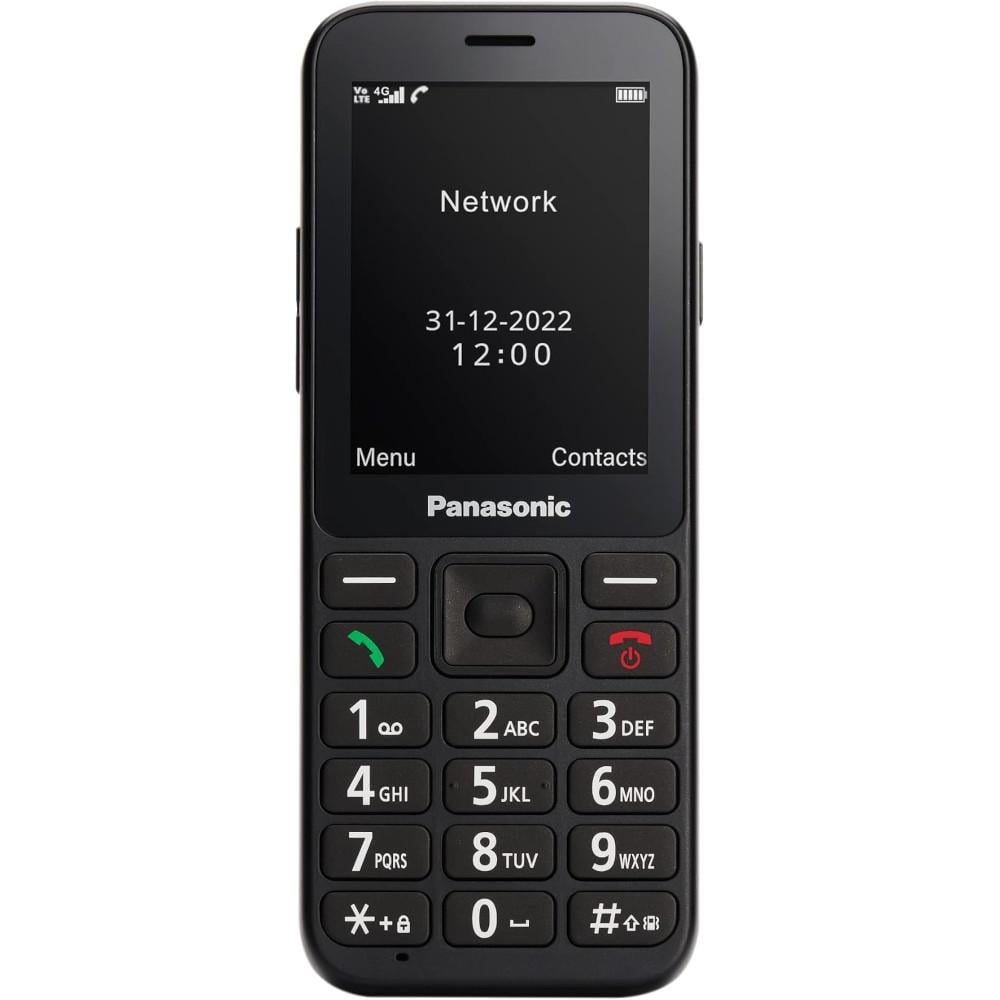 Мобільний телефон Panasonic KX-TU250EXB 4G Black (27457121)